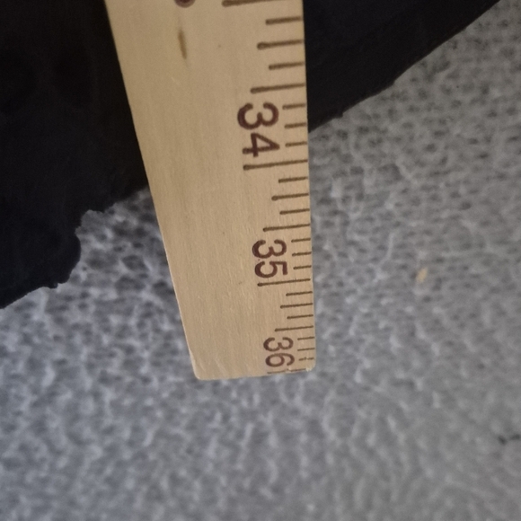 ATHLETA Marbella Navy Blue Eyelet Padded Crossback Tie Dress Small - Picture 8 of 8